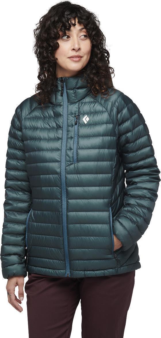 Approach Down Hoody - Womens - creek blue 1