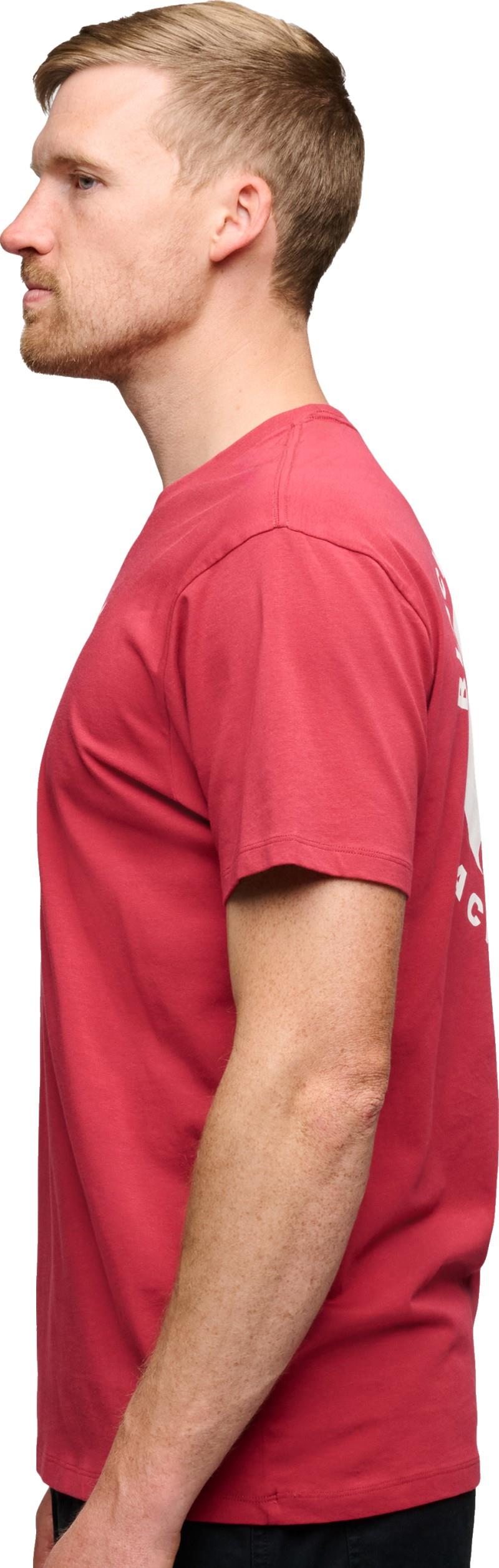 BD Backcountry Stamp SS Tee - Mens - mineral red 1