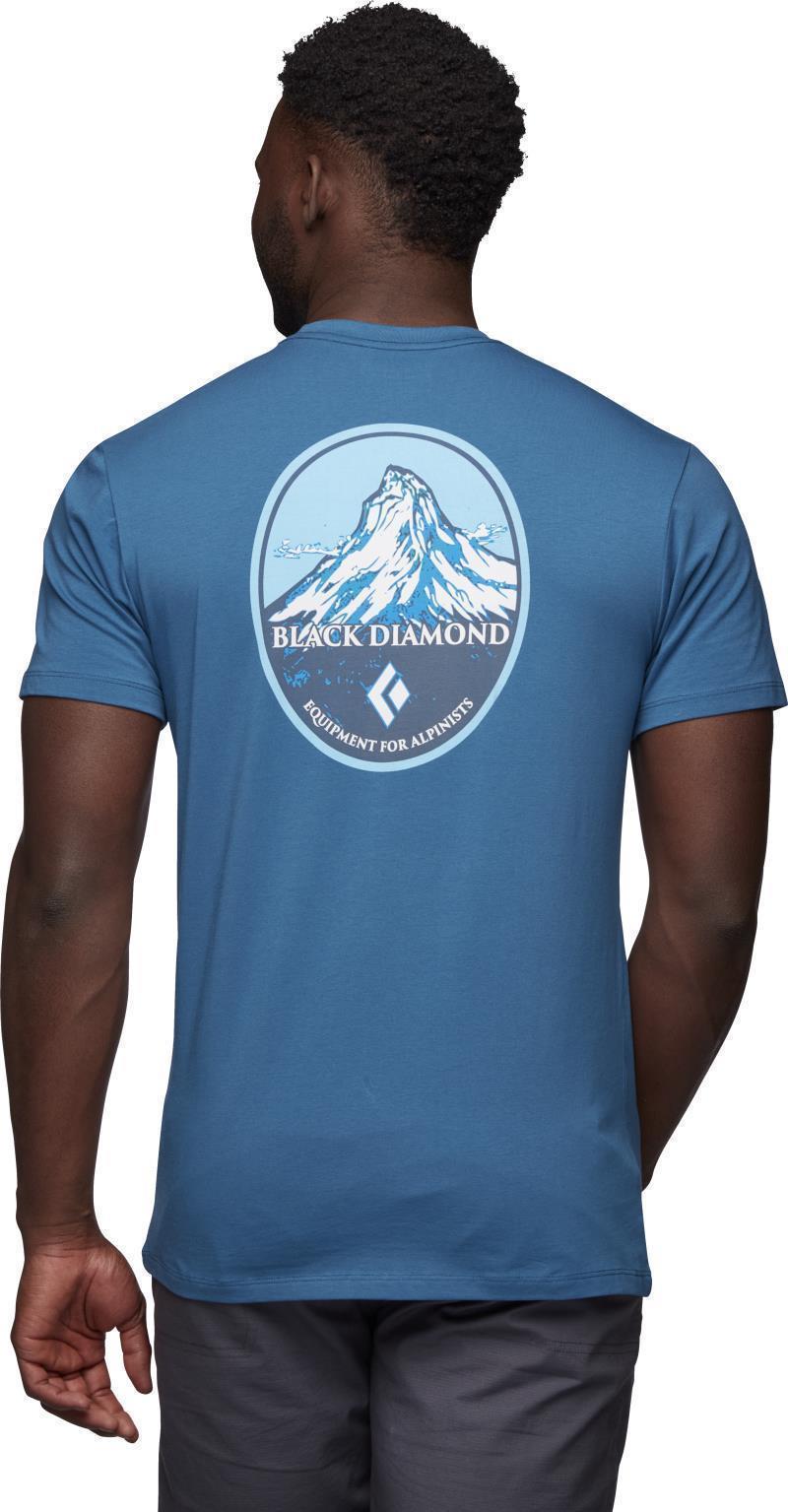 BD Mountain Badge SS Tee - Mens - astral blue 1