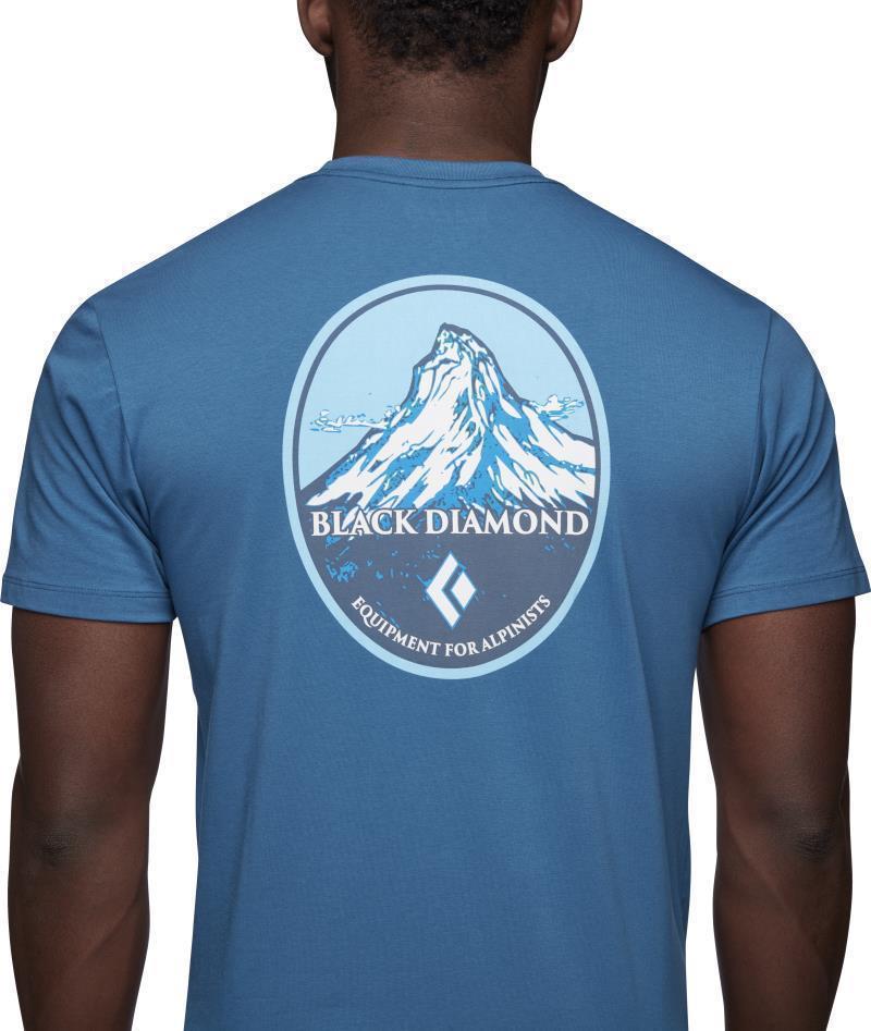 BD Mountain Badge SS Tee - Mens - astral blue 1