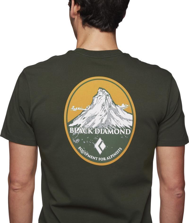 BD Mountain Badge SS Tee - Mens - cypress 1