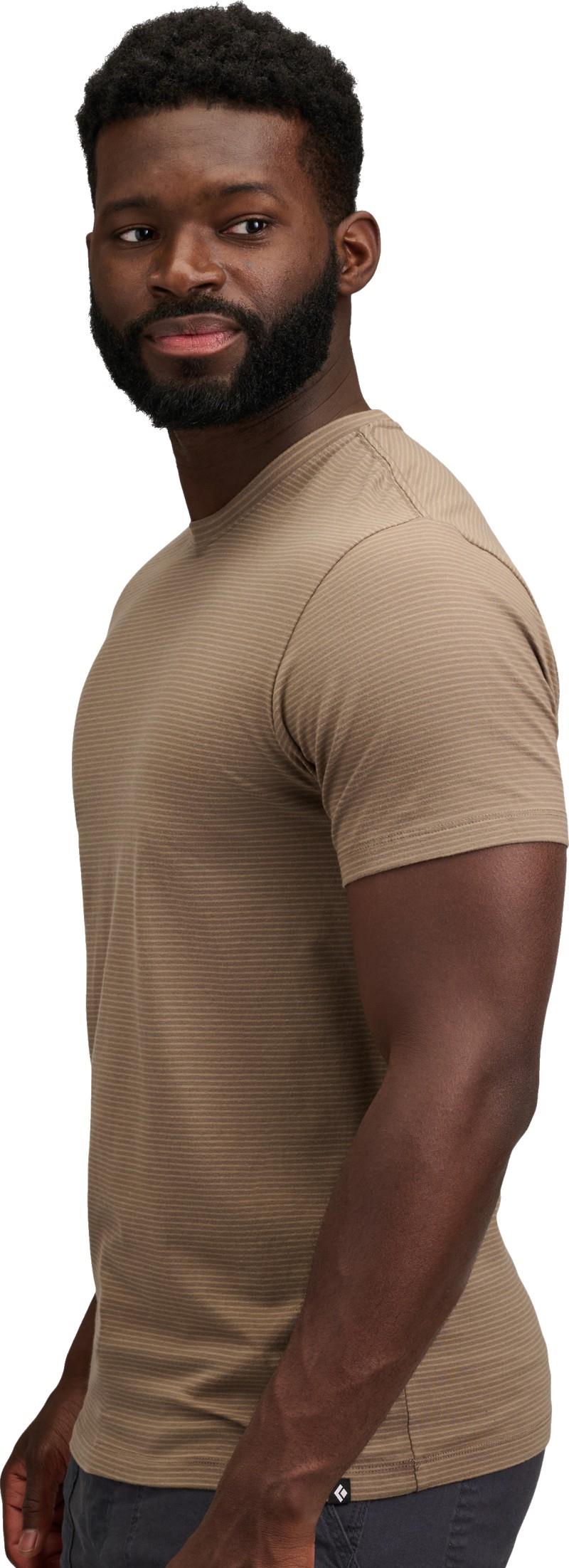 BD Stripe SS Tee - Mens / image missings since Mar 27 DB - walnut / mushroom 1