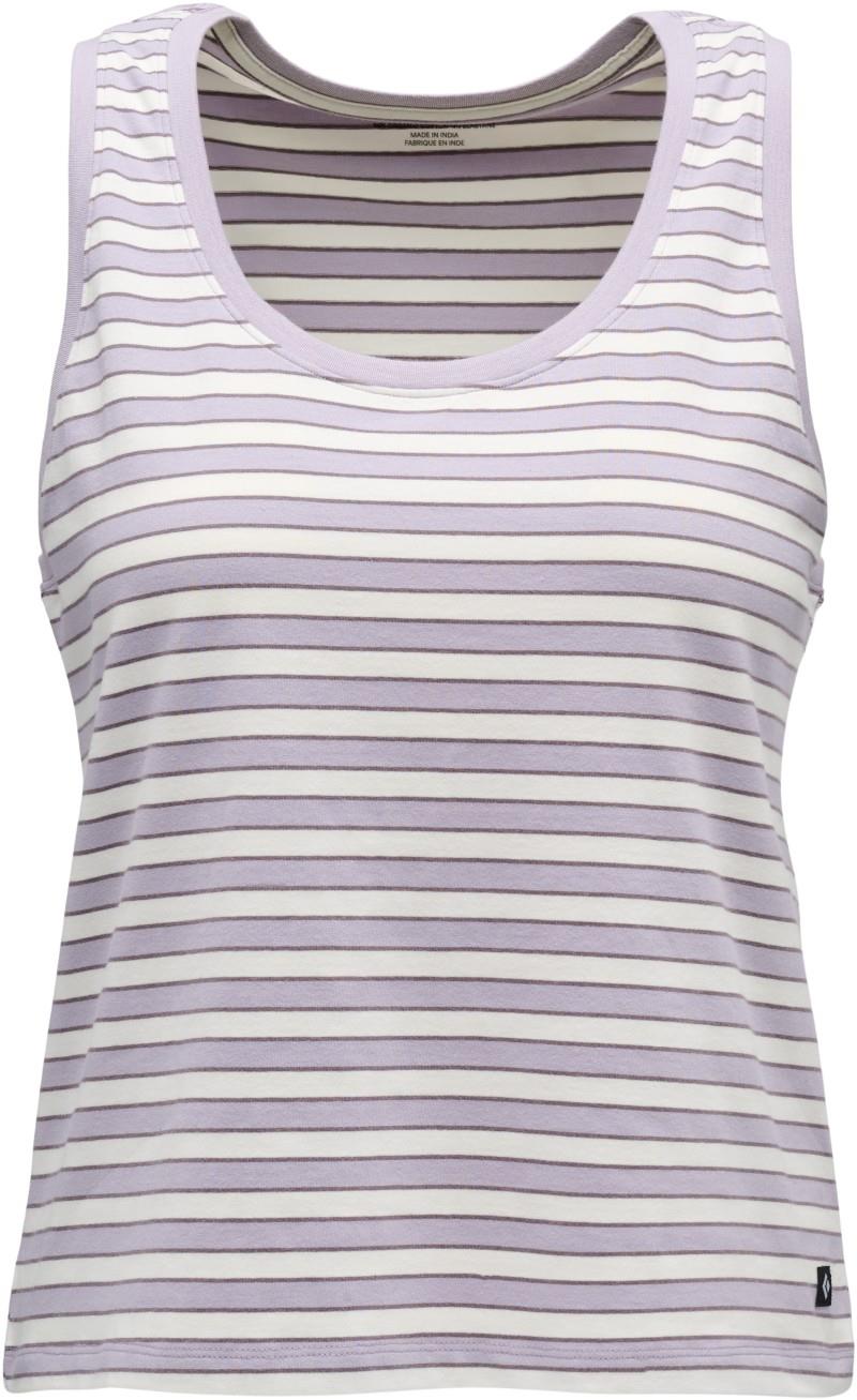 BD Stripe Tank Long - Womens - dusk violet / off white / dark mauve 1