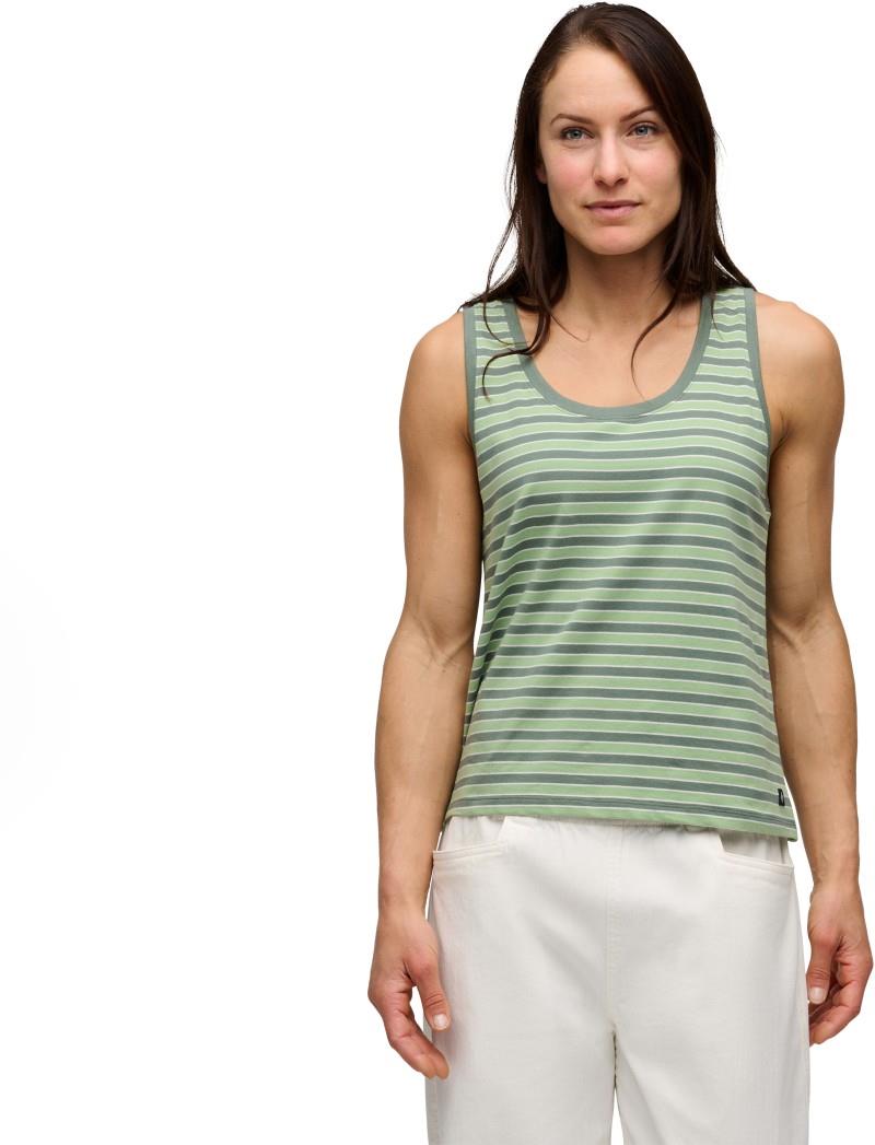 BD Stripe Tank Long - Womens - laurel green / desert sage / alloy 1