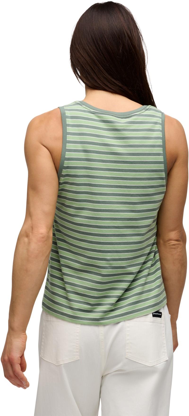 BD Stripe Tank Long - Womens - laurel green / desert sage / alloy 1