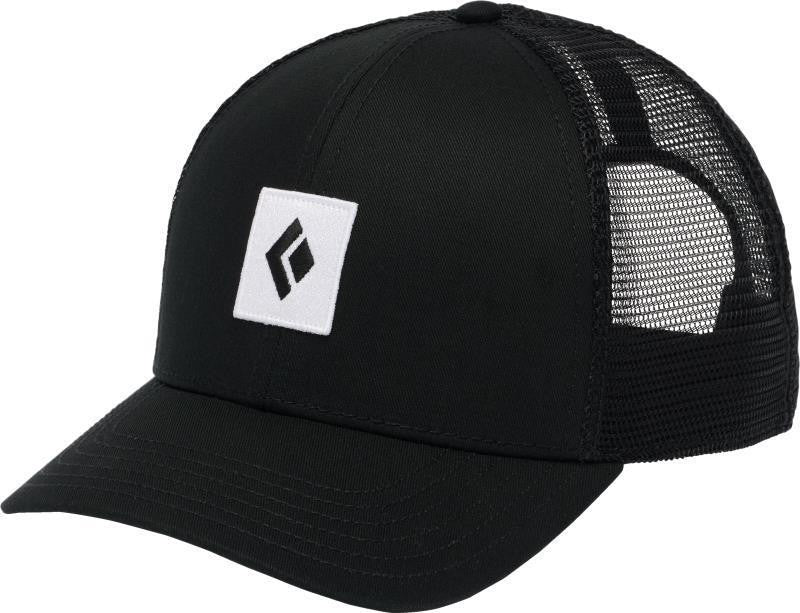 BD Trucker Hat - black / black / white icon patch 1