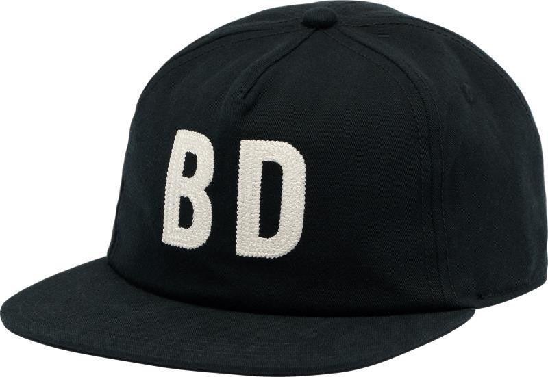 BD Washed Cap - black / off white bd 1