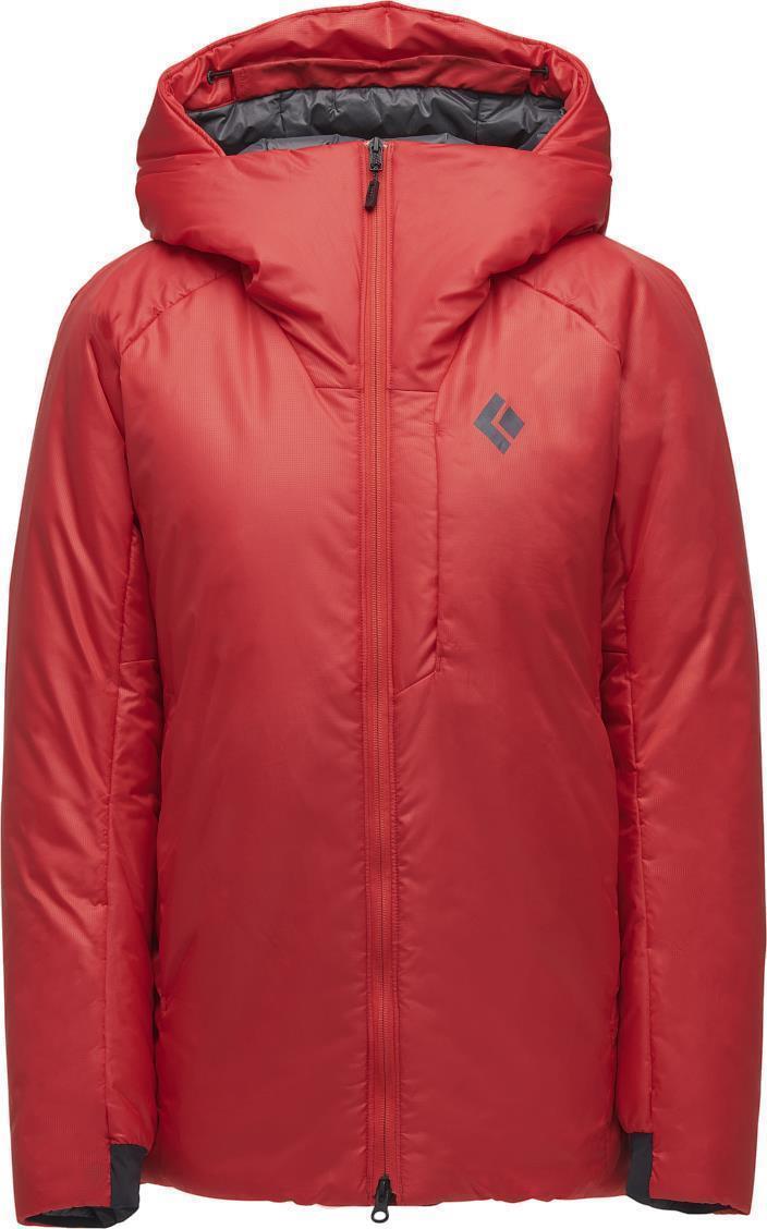Belay Parka - Womens - Coral Red 1