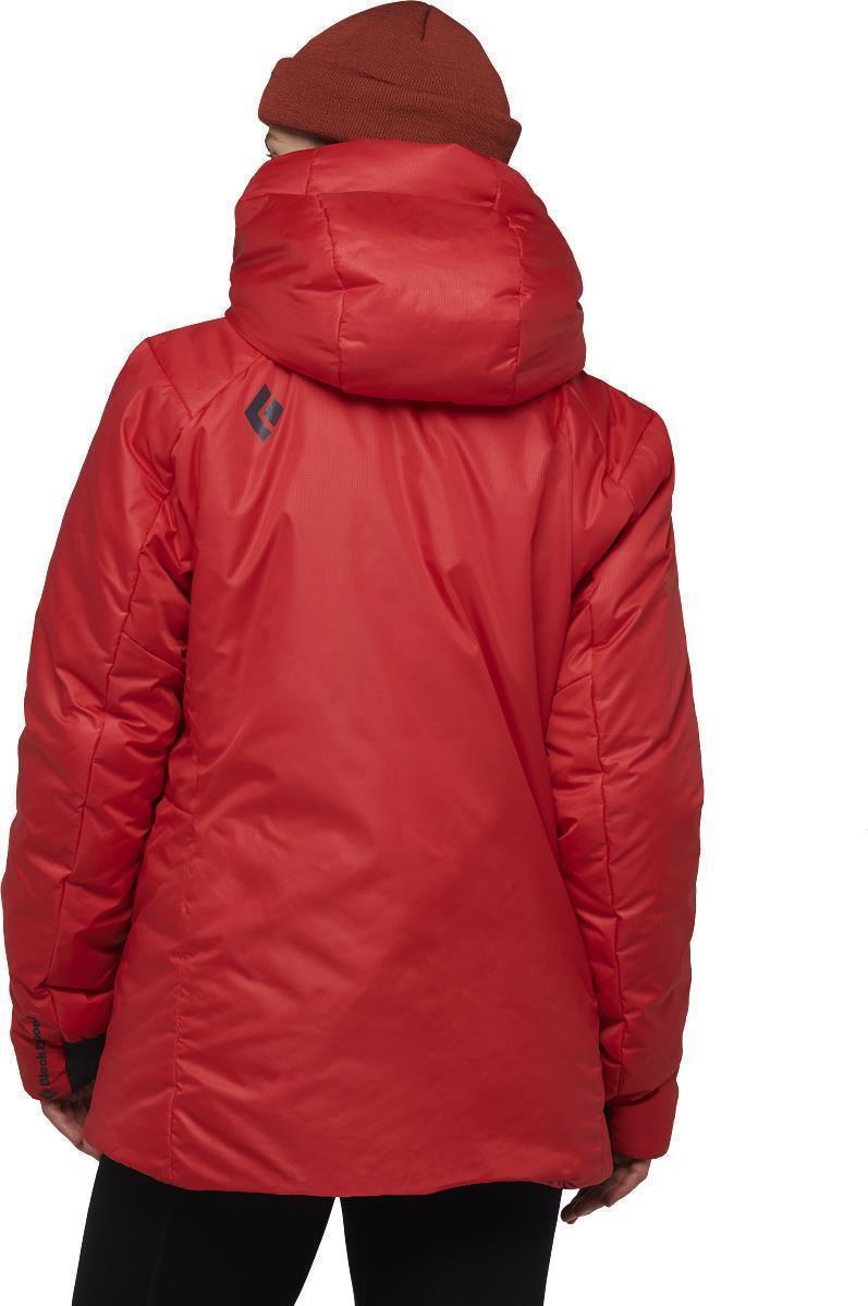 Belay Parka - Womens - Coral Red 3