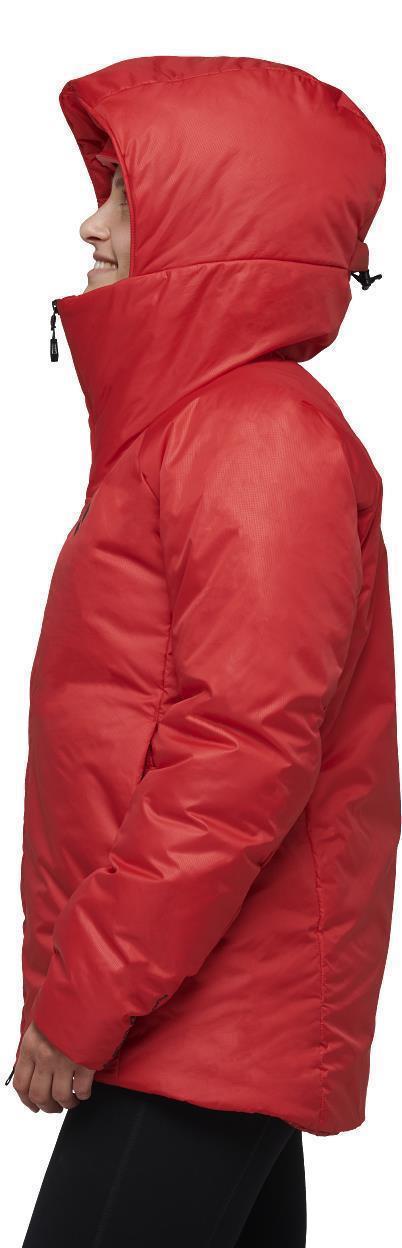 Belay Parka - Womens - Coral Red 4