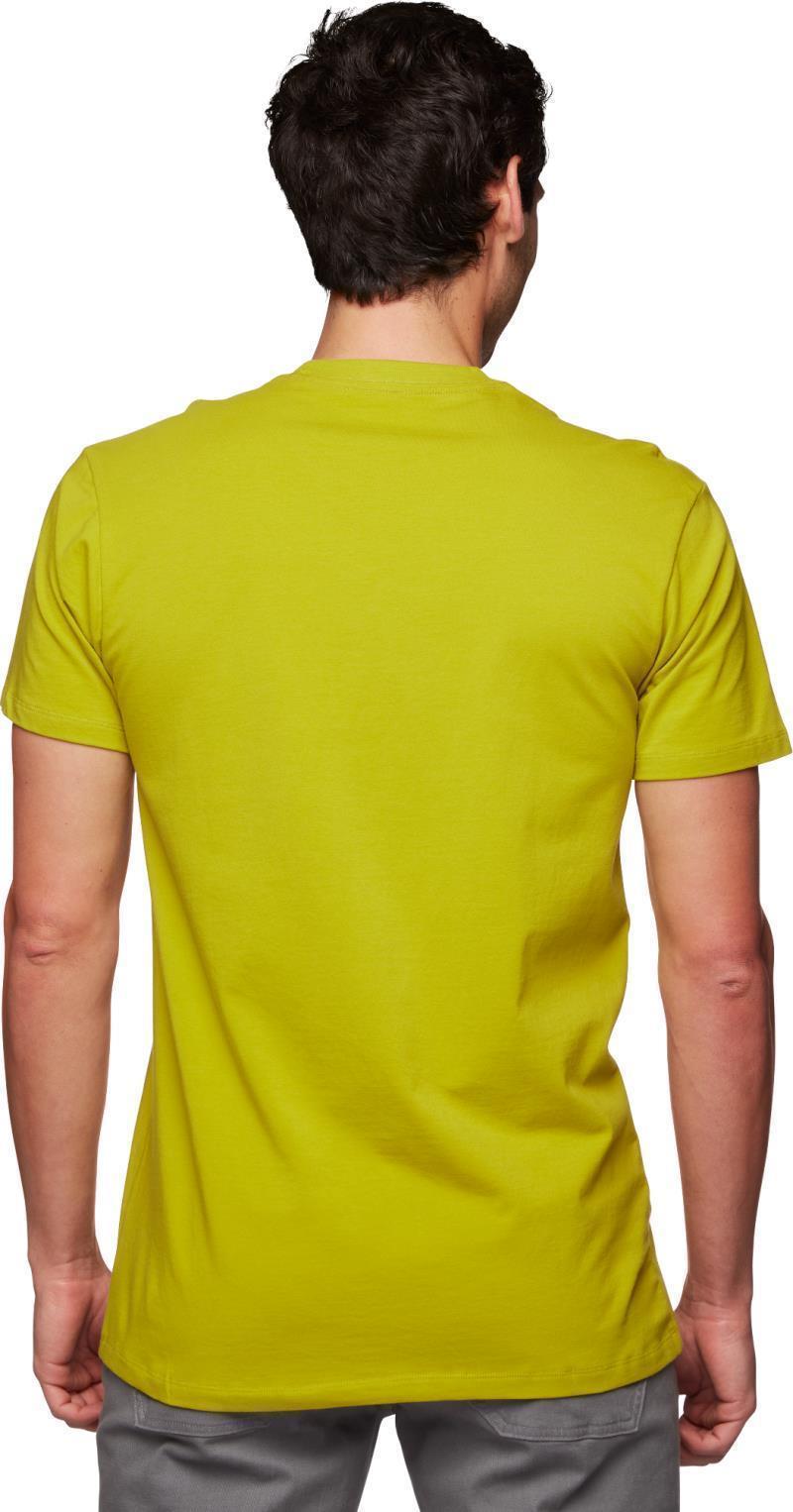Block Print Mountain SS Tee - Mens - sulphur 1