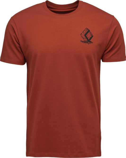 Boulder SS Tee - Mens - Burnt Sienna 1