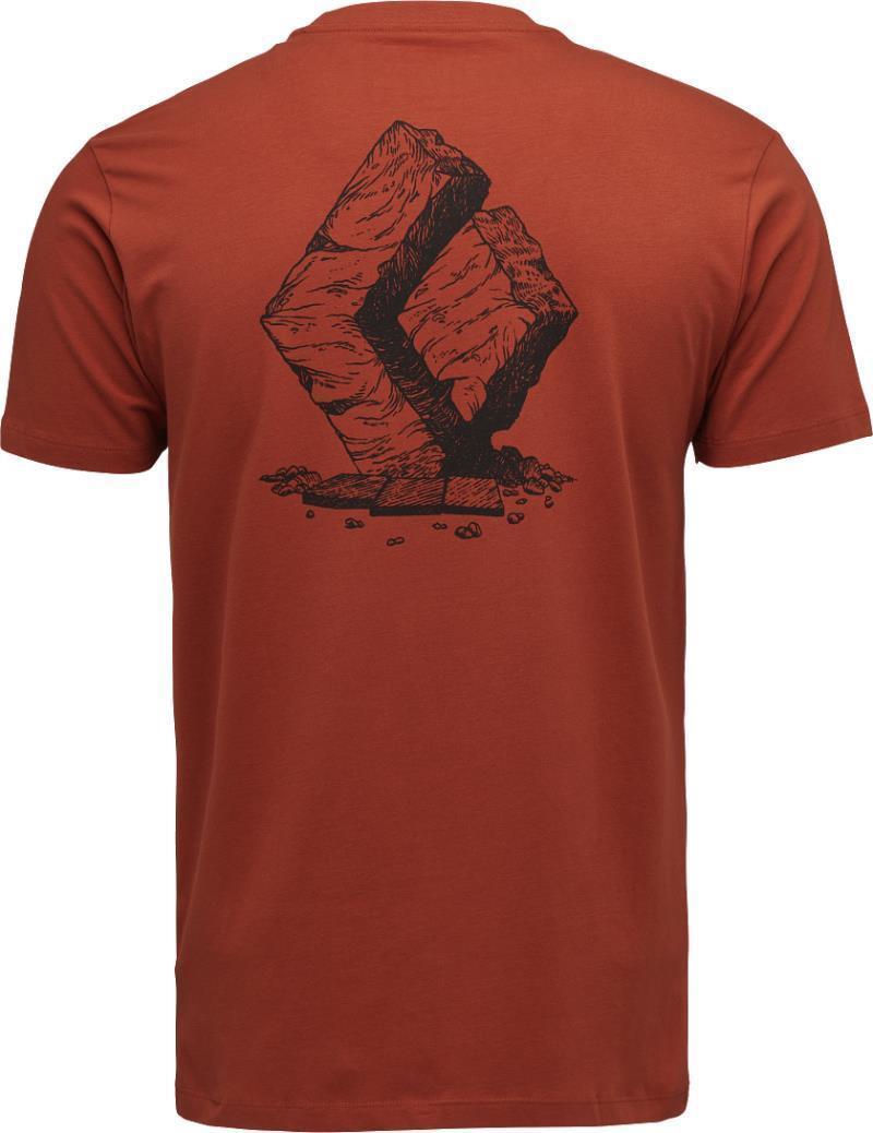 Boulder SS Tee - Mens - Burnt Sienna 2