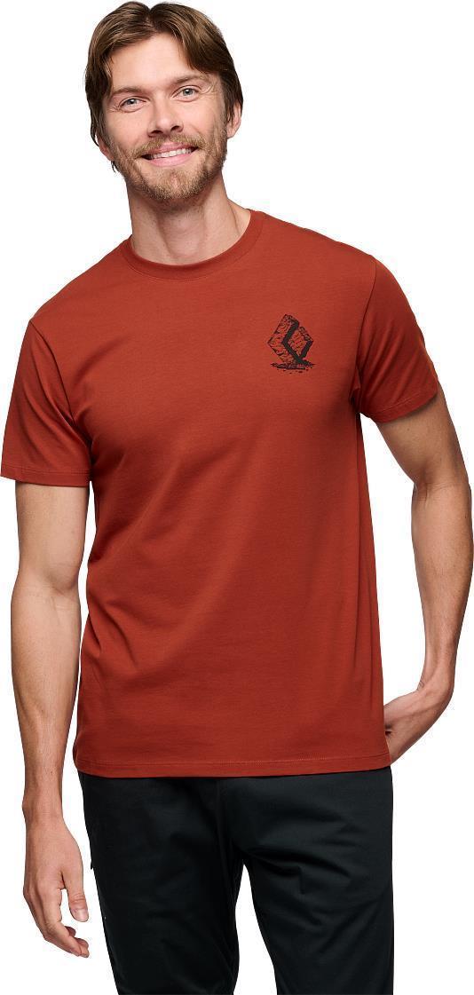 Boulder SS Tee - Mens - Burnt Sienna 3