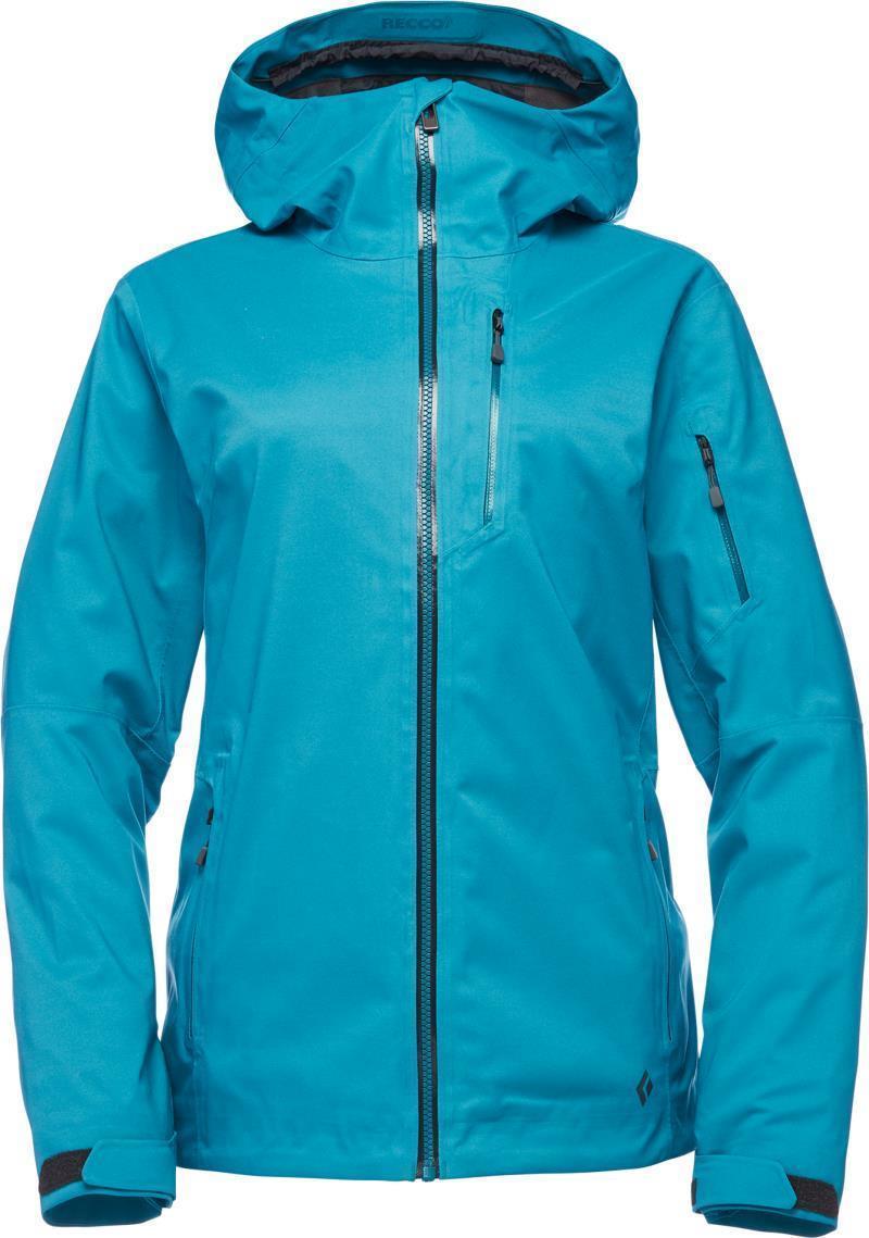 Boundary Line Mapp Insulated Jacket - Womens - aqua verde 1