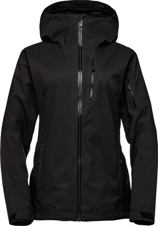 Boundary Line Mapp Insulated Jacket - Womens - black 1