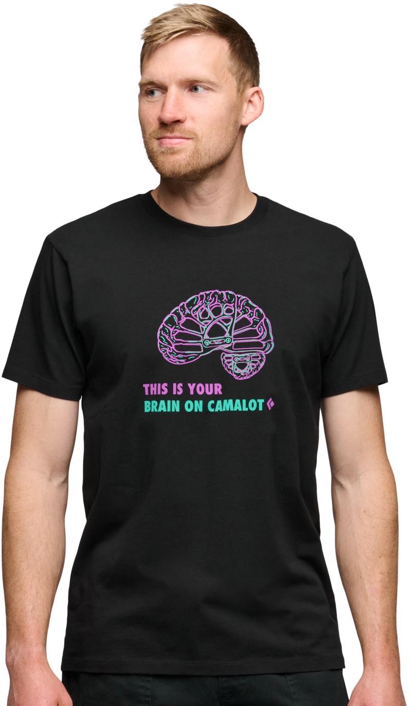 Brain On Camalot SS Tee - Mens - black 1