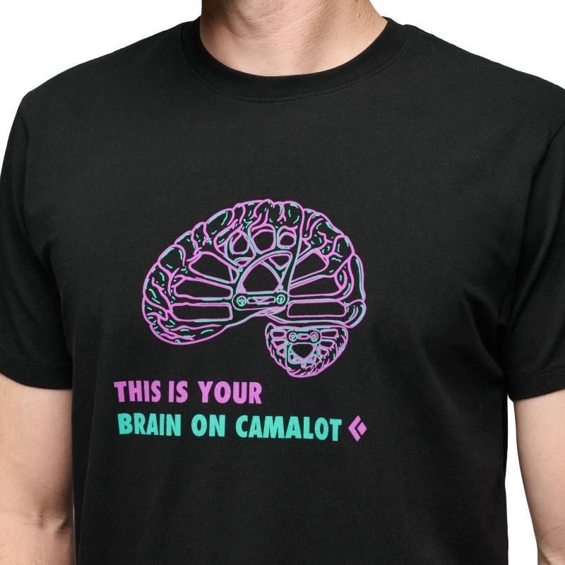 Brain On Camalot SS Tee - Mens - black 1