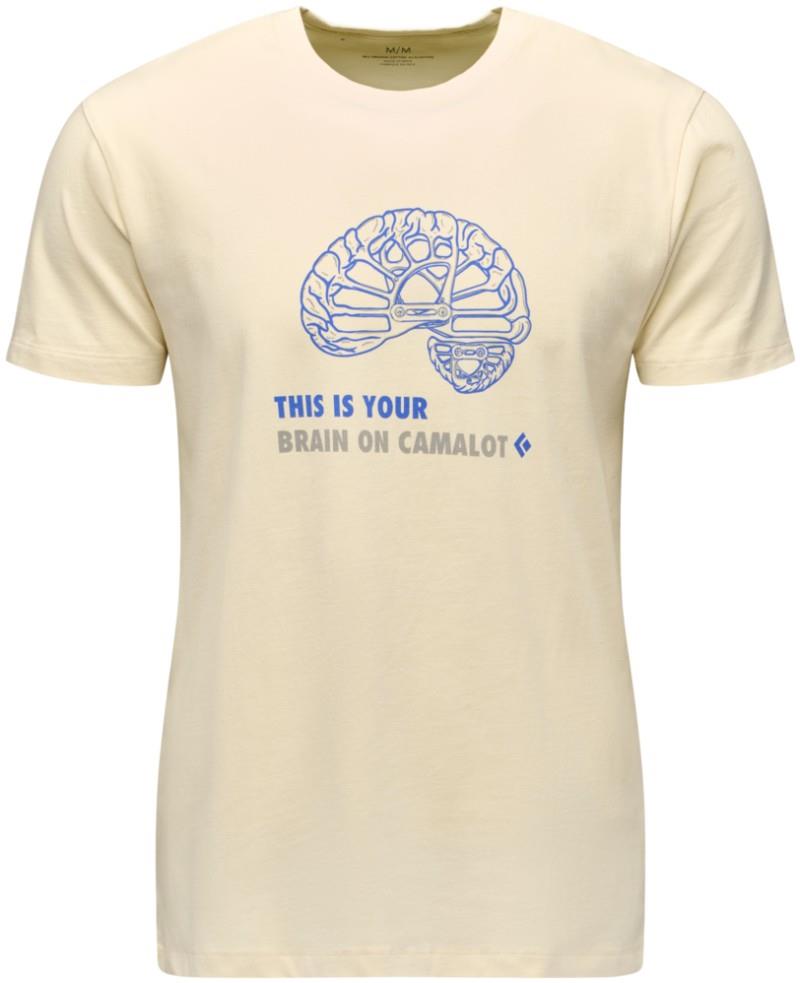 Brain On Camalot SS Tee - Mens - off white 1