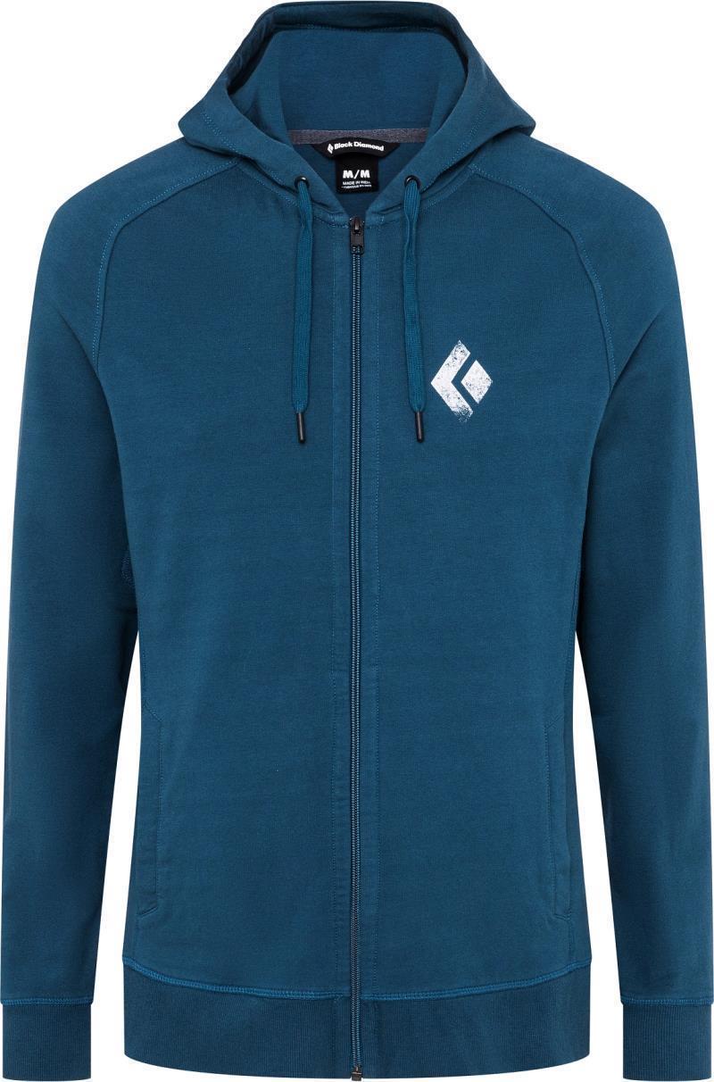 Chalked Up Full Zip Hoody - Mens - azurite 1