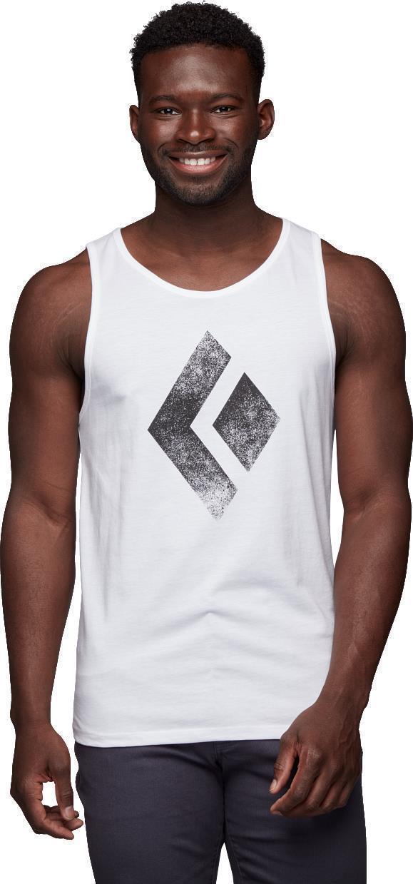 Chalked Up Tank - Mens - white 1