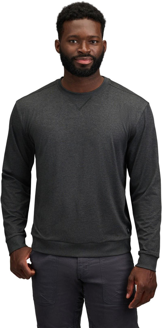 Circuit Midlayer Crewneck - Mens - black 1