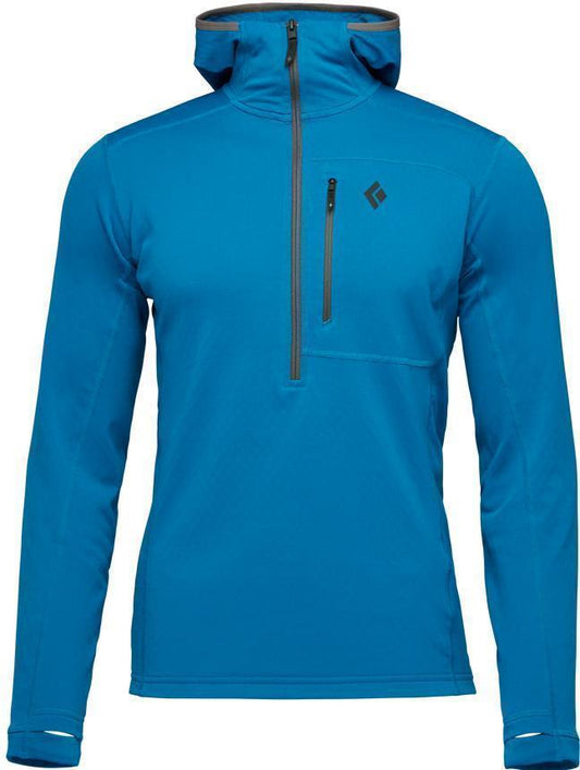 Coefficient 1/4-Zip Hoody - Mens - Kingfisher 1
