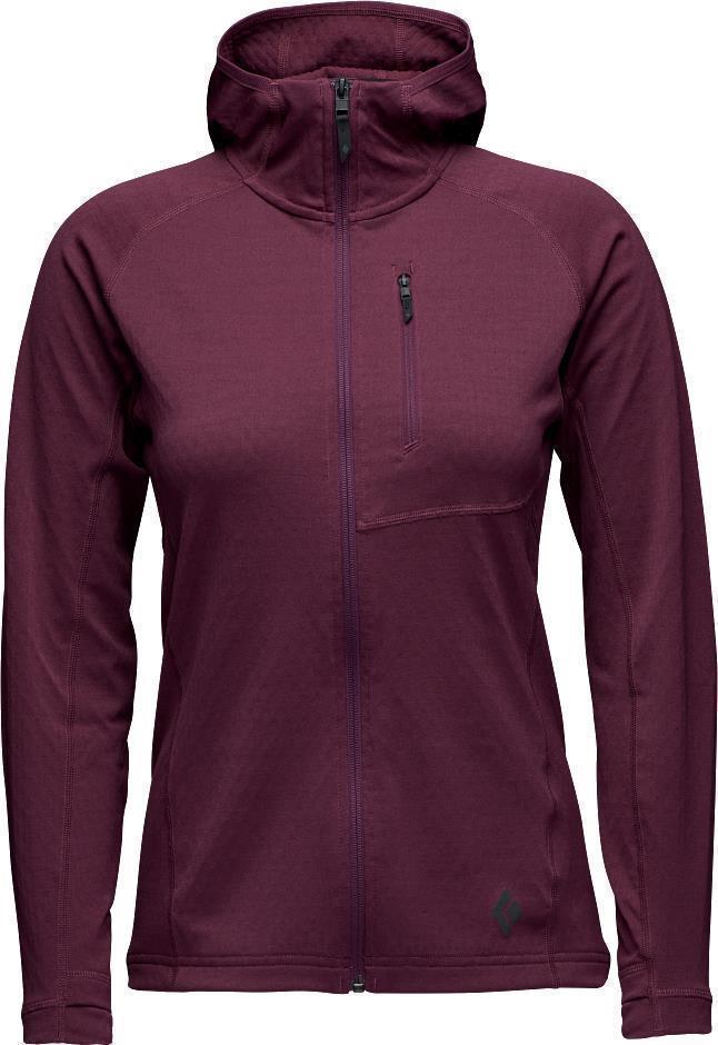 Coefficient Hoody - Womens - Blackberry 1