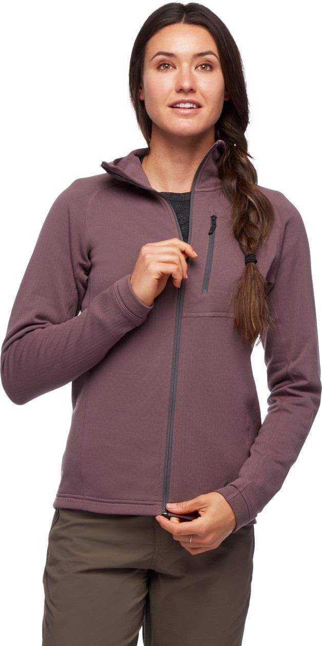 Coefficient Hoody - Womens - Mulberry 2