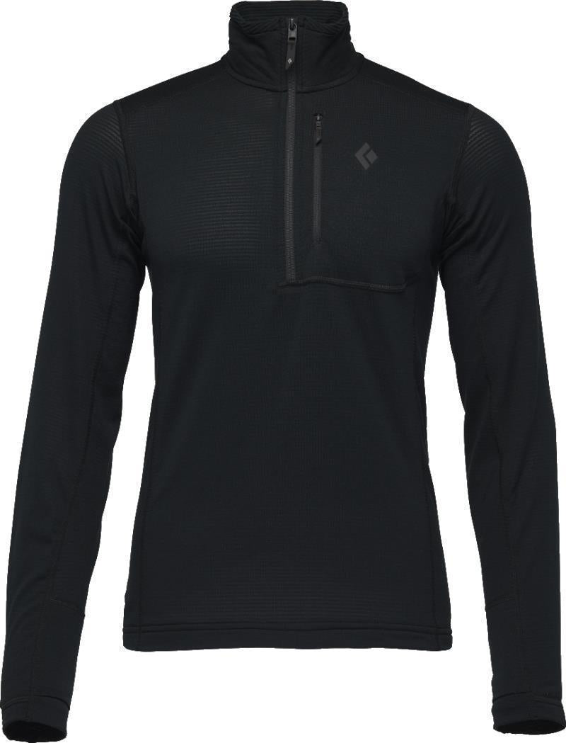 Coefficient LT 1/4-Zip Pullover - Mens - Black 1