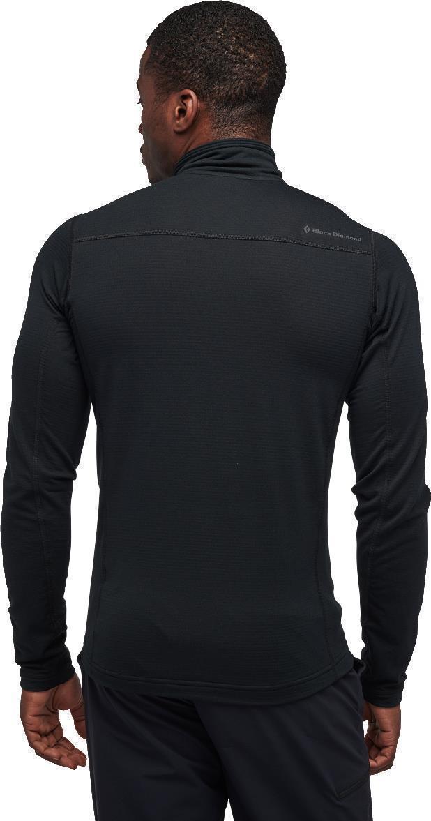 Coefficient LT 1/4-Zip Pullover - Mens - Black 3