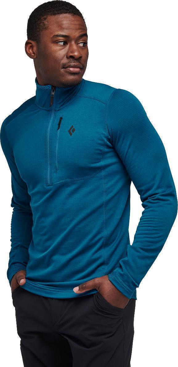 Coefficient LT 1/4-Zip Pullover - Mens - Kingfisher 2