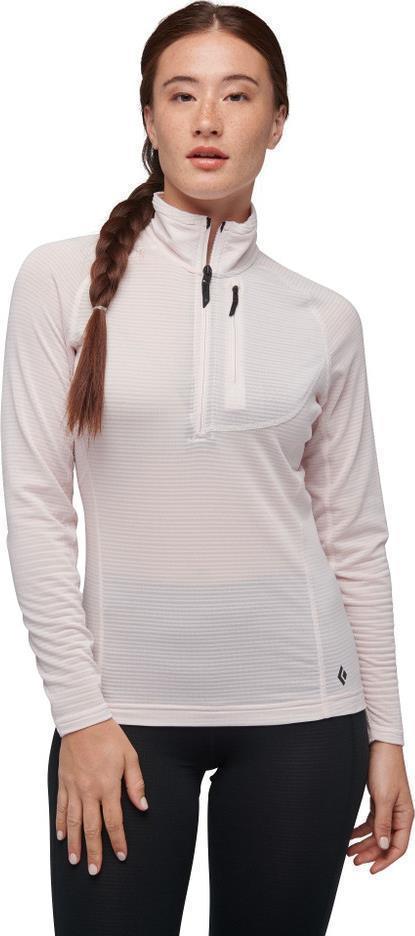 Coefficient LT 1/4-Zip Pullover - Womens - Ice Pink 2
