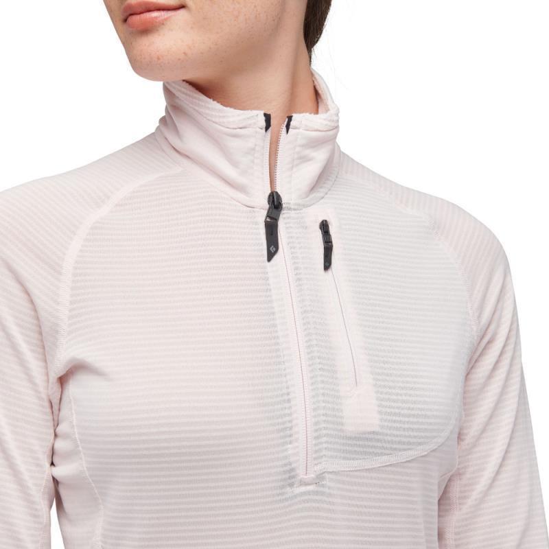 Coefficient LT 1/4-Zip Pullover - Womens - Ice Pink 4