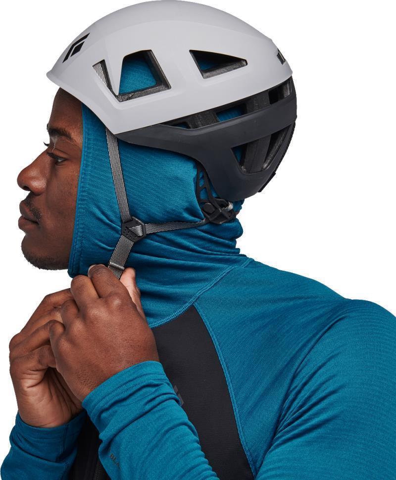Coefficient LT Hybrid Hoody - Mens - Kingfisher / Black 4
