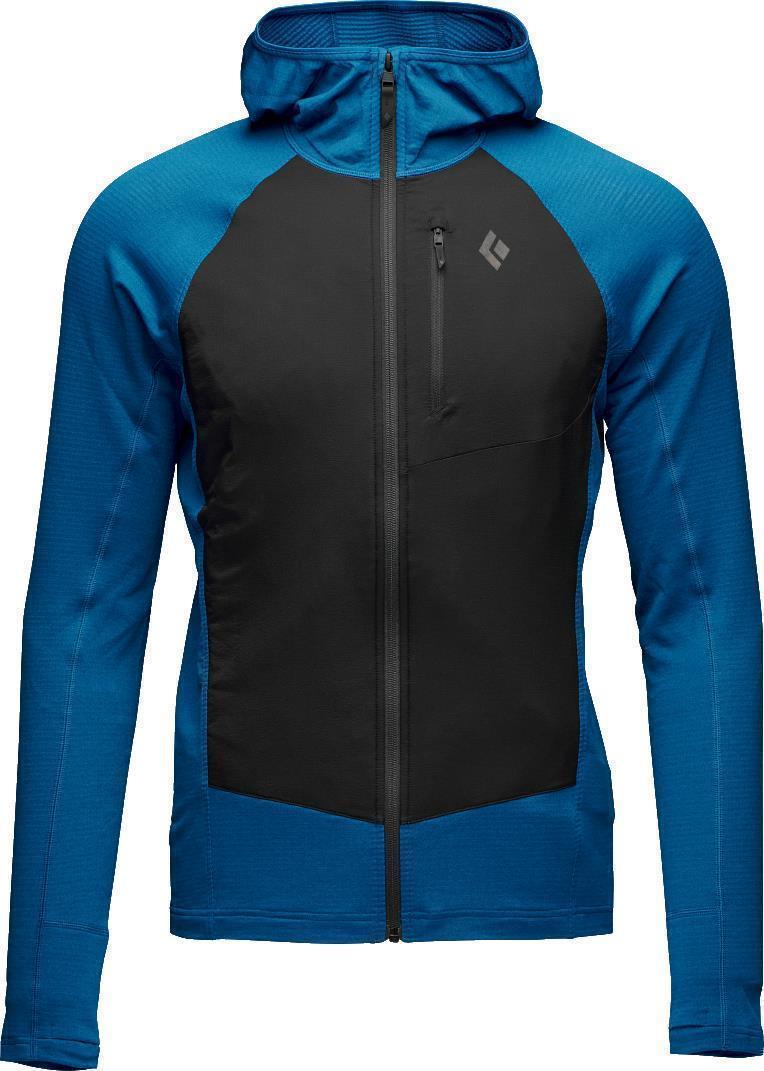 Coefficient LT Hybrid Hoody - Mens - Kingfisher / Black 1