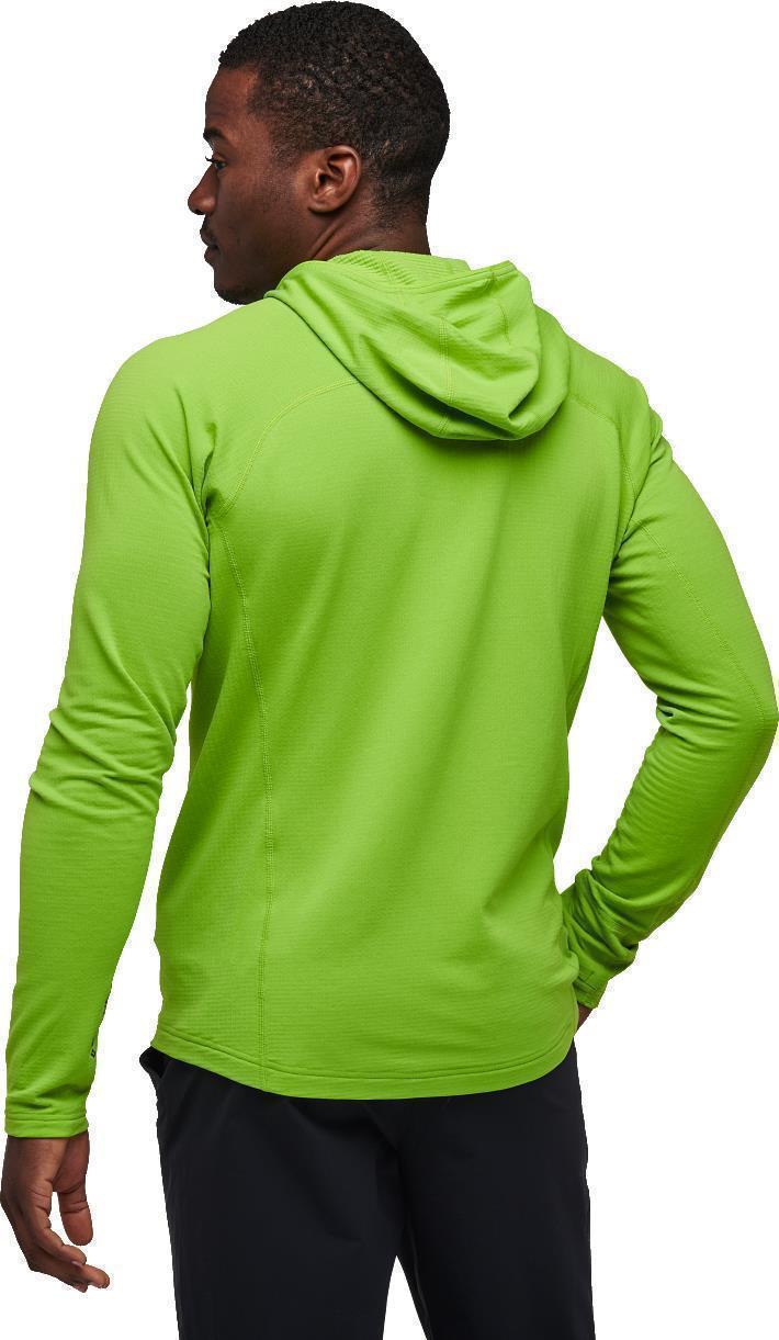 Coefficient LT Hybrid Hoody - Mens - Lime Green / Black 3