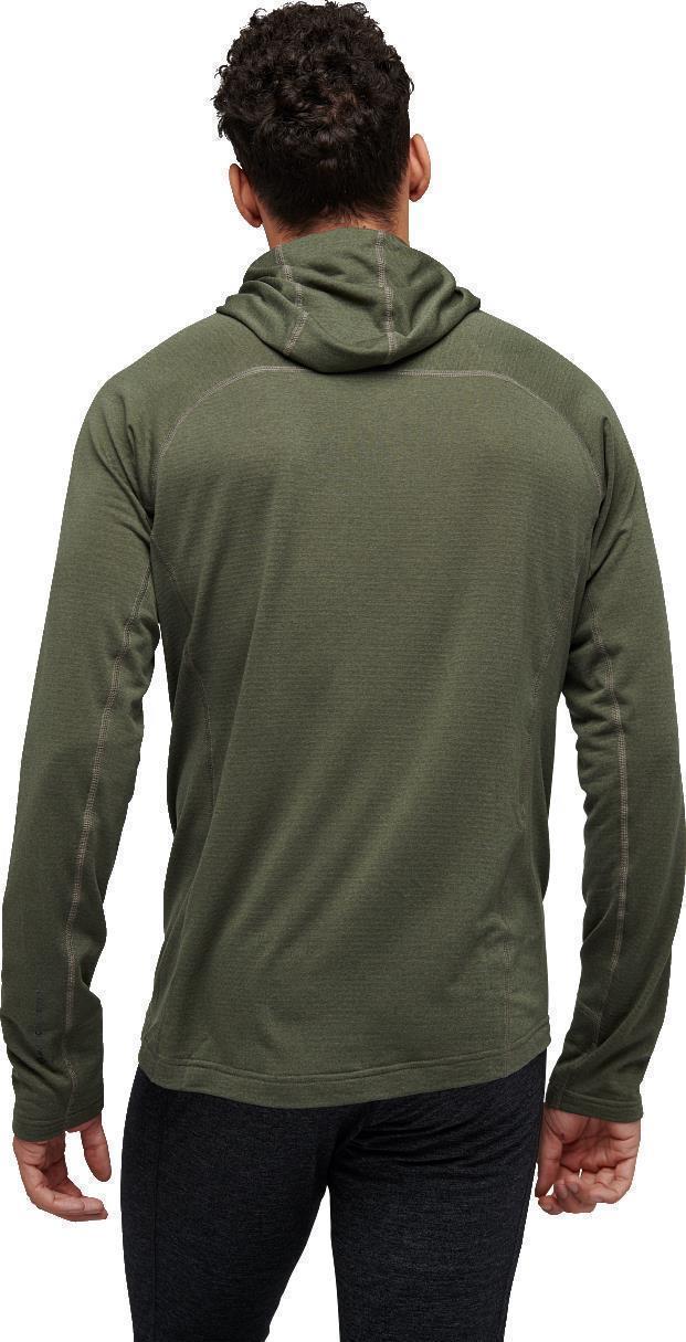 Coefficient LT Hybrid Hoody - Mens - Tundra / Black 3