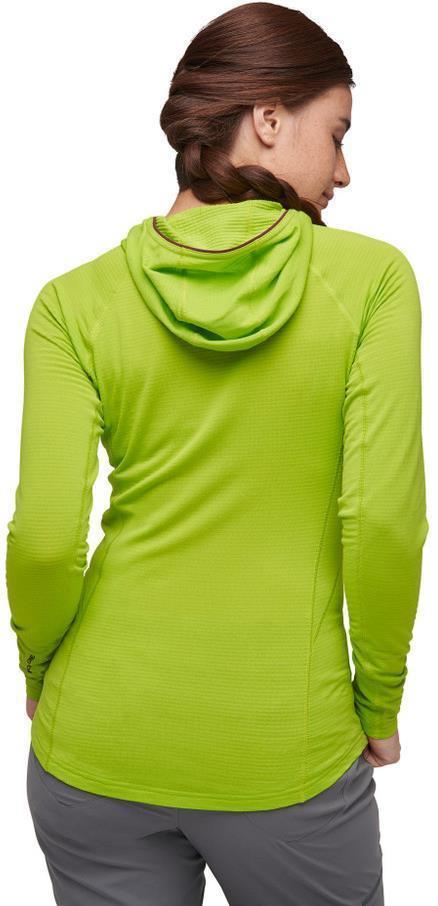 Coefficient LT Hybrid Hoody - Womens - Aloe / Blackberry 4