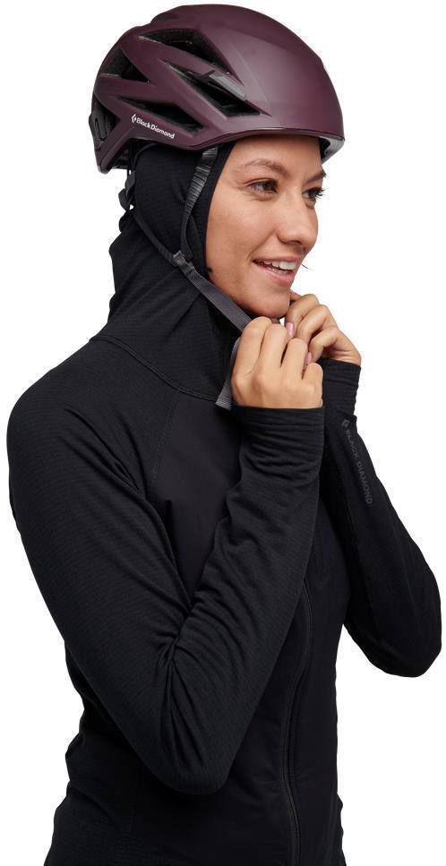 Coefficient LT Hybrid Hoody - Womens - Black 4