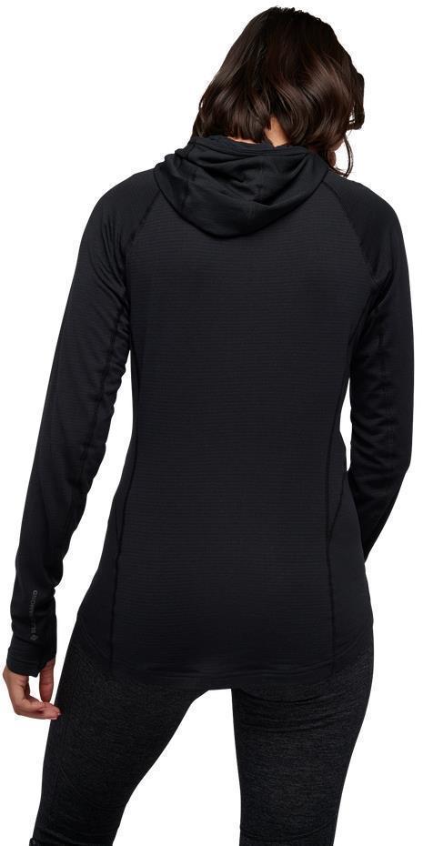 Coefficient LT Hybrid Hoody - Womens - Black 3