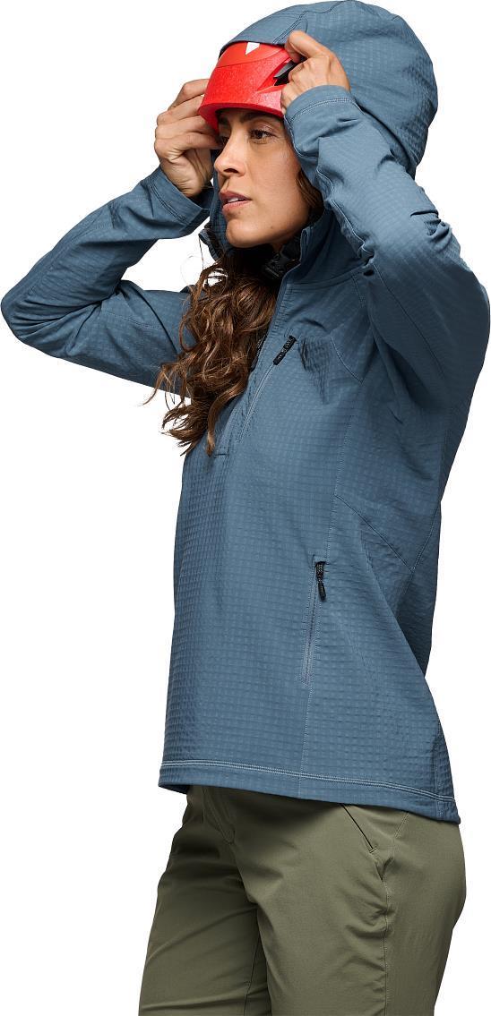 Coefficient Storm Full-Zip Hoody - Womens - Creek Blue 3