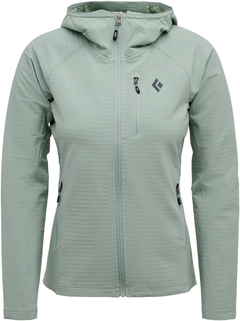 Coefficient Storm Full Zip Hoody - Womens - agave 1