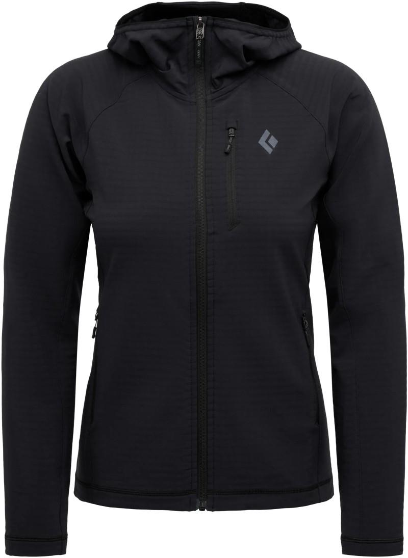 Coefficient Storm Full Zip Hoody - Womens - black 1