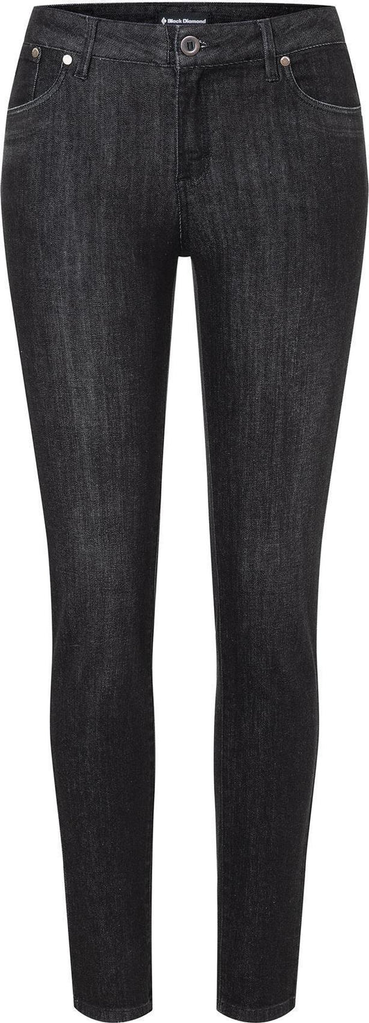 Crag Denim Pants - Womens - Black 1