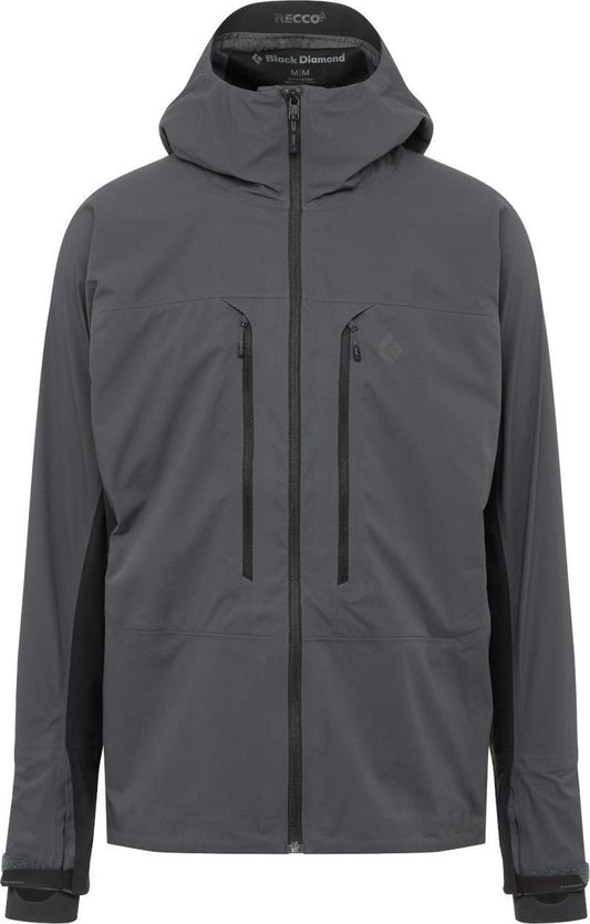 Dawn Patrol Hybrid Shell - Mens - Carbon 1