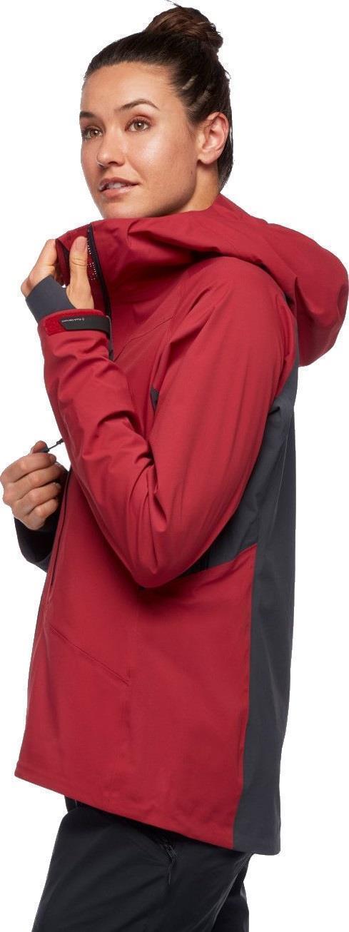 Dawn Patrol Hybrid Shell - Womens - Wild Rose 3
