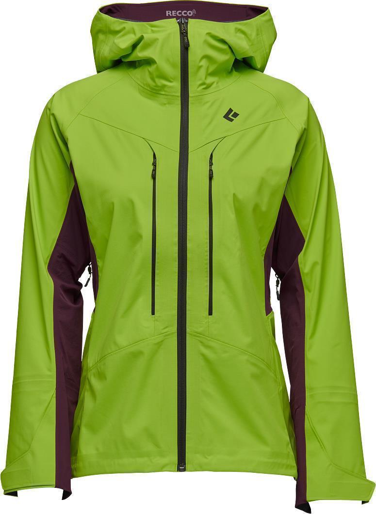 Dawn Patrol Hybrid Shell - Womens - aloe / blackberry 1