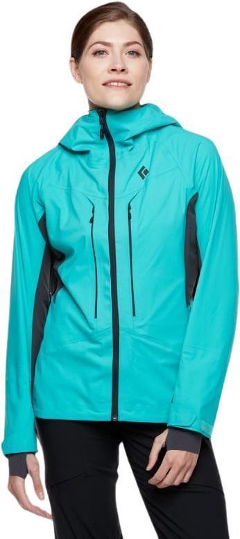 Dawn Patrol Hybrid Shell - Womens - dark patina 1