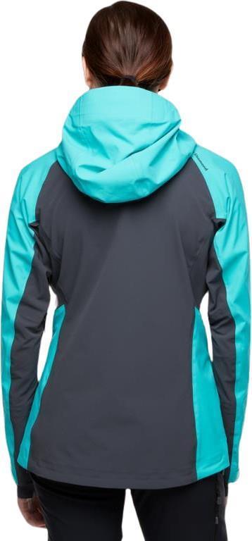 Dawn Patrol Hybrid Shell - Womens - dark patina 1
